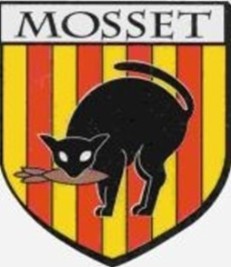 Blason de Mosset Chat de Mosset Blaspn