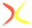 X X jaune et rouge