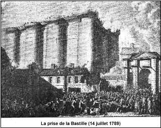 La prise de la Bastille