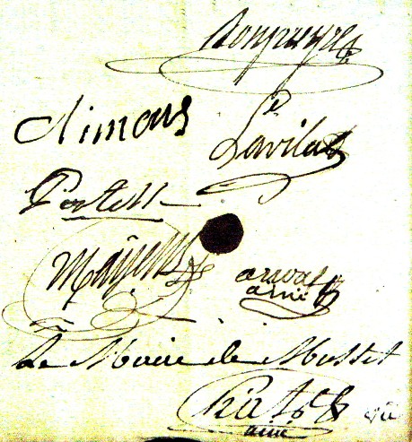 Conseil municipal en 1816