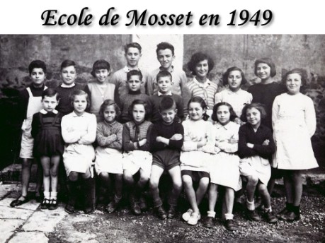 Ecole de Mosset 1949