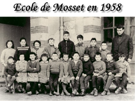 Ecole en 1958