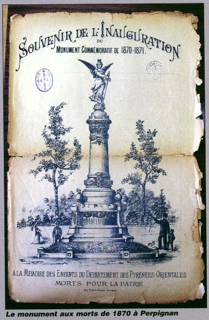 Monument des Po pour 1870 Monument des Po pour 1870