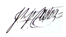 Saint Sartou Joseph en 1805 Instituteur