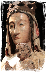 Vierge a l enfant du col de Jau Vierge a l enfant du col de Jau